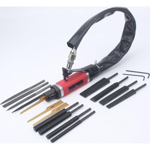 Quality AF5A-Q Dual-Use Reciprocating Air Saw Pneumatic File Polishing Tools Air Cutting Tool With Velcro Pad Rods