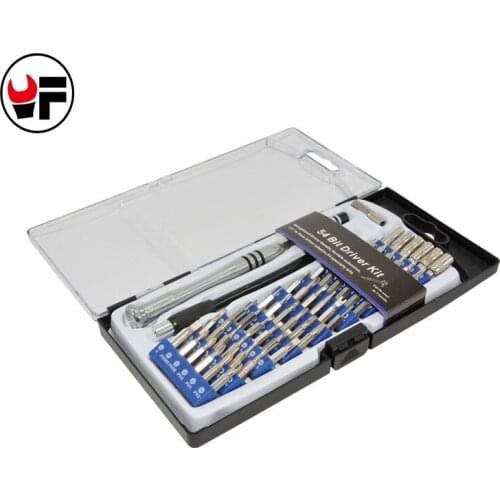 54 in 1 Manual Precise Screwdriver Tool Set Multifunctionl Phone Repair Tool Kit Mobile Phone Machine Open Tools DN123