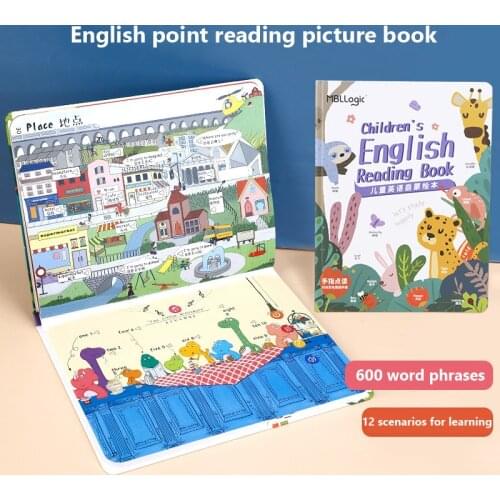 Learning Speaking Language Audio Book Children Finger Point Reading Version Language Enlightenment Voice Early Education Machine