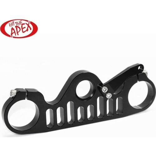 Front Shock Absorber Fork Brace For 2013 2014 2015 Kawasaki Ninja ZX6R 636 Upper Top Triple Clamp Balance Shock Front Fork Brace