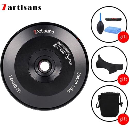 7 Artisans 35mm F5.6 Prime Lens Full Frame for Sony E Nikon Z Canon Eos-R Leica Panasonic Sigma L mount Camera