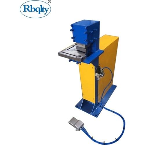 Q-1.5*80 90 degree HVAC pneumatic duct corner v notching machine