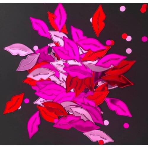 Mixed color/15 grams Sequins PVC Flat for DIY Card Making Craft Color Collection