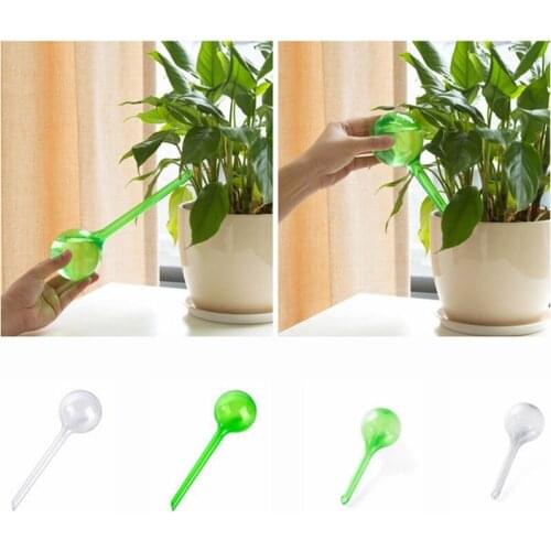 Self Automatic Drip Irrigation PVC Ball Lazy Watering Device Bulbs Globes Plant Flowers Bonsai Waterer For Garden Travel Dripper