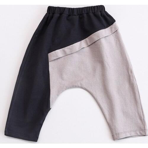 Girls Boys Pants Toddler Baby Bottoming Leggings Children Cotton Pacthwork Trousers Elastic Waisted Autumn Newborn Kids Clothes