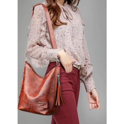 New Fashion Women Shoulder Bag Large Capacity PU Leather Womens Tote Bag Luxury Designer Handbags For Ladies Dropshipping Bag