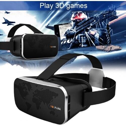 Virtual 3D VR Headset Smart Glasses Movie BOX Helmet for Smartphones Cell Phone Mobile 4-6 inch Lenses VR ARs Glasses Goggles