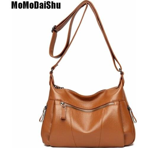 High Quality Ladies Leather Handbags Fashion Shoulder Bags Womens Hobo Handbags Large Capacity Tote Bag For Women Sac Crossbody