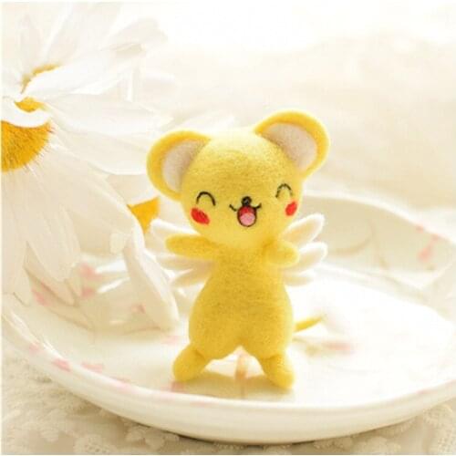 Xiaoke wool needlepoint kit wool felt needle felting pendant craft needlecraft DIY handmade