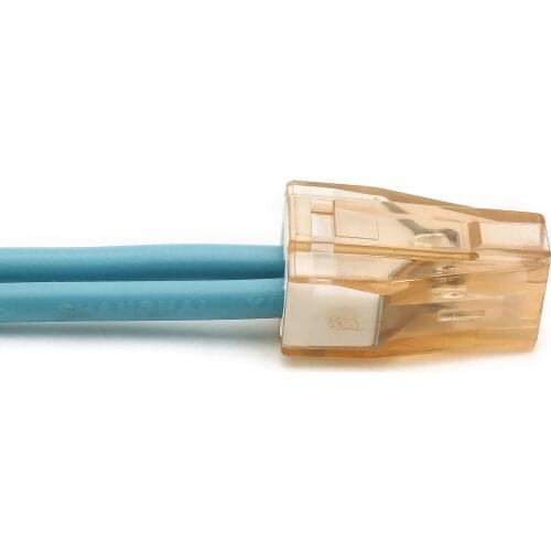 10PCS Push in Wire wiring Connector For Junction Boxes 2pin conductor terminal block PCT-602/773-602