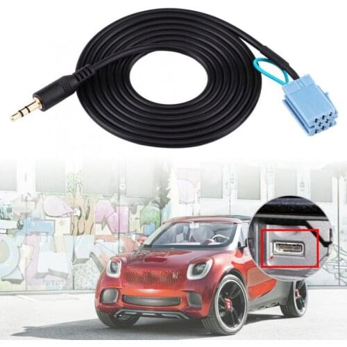 150cm/59in Car Radio Stereo Auxiliary AUX Audio Cable Adapter quality auto accessories Fits for most MP3 players Plug and play