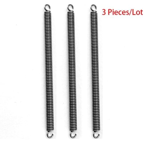 3 Pieces/Lot Disassembled Ultratech Spring Disassembled Ultratech Knives Parts Spring Kits Keychain Telescopic Black
