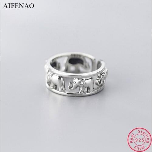 Женские серебряные кольца AIFENAO China At AliExpress