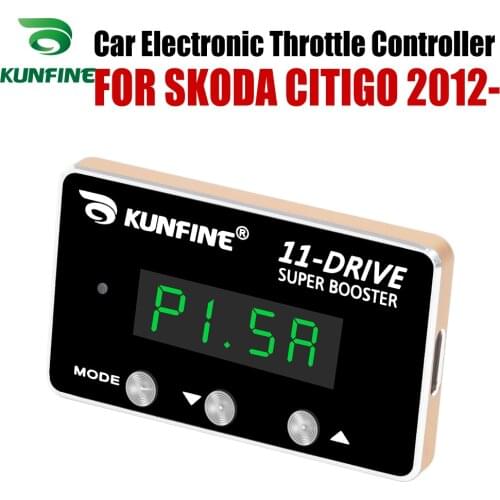 Car Electronic Throttle Controller Racing Accelerator Potent Booster For SKODA CITIGO 2012-After Tuning Parts Accessory 11 Drive