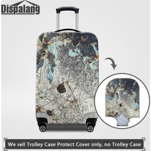 Dispalang Rust Print Suitcase Protective Cover Elastic Stretch Waterproof Luggage Cover to 18-30 Trolley Case Travel Accessories