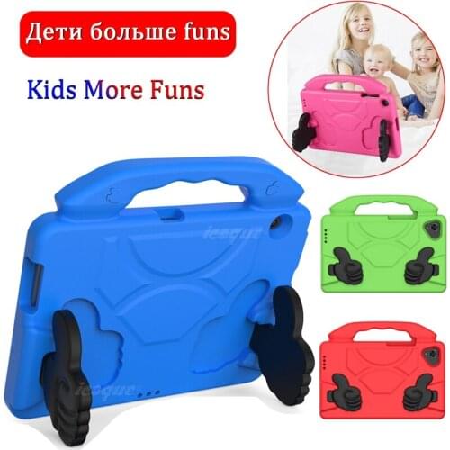 Stand Tablet Case For Huawei MediaPad T3 T5 10 EVA Shockproof Coque Cover for Huawei mediapad t5 t3 10 AGS2-W09 AGS2-L03 Case