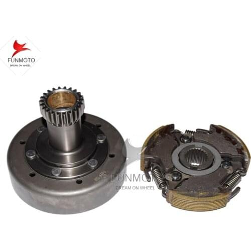 CLUTCH COVER AND CLUTCH PAD FOR JIANSHE ATV250-3-5/LONCIN 250-F MODEL JS171FMM