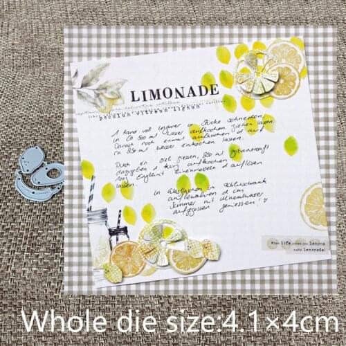 New Design Craft Metal Cutting Die cut dies Lemon chili avocado decoration scrapbook Album Paper Card Craft Embossing die cuts