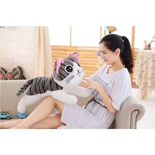NEW STuffed Chis cat plush toy 60 cm chi cat doll about 23 inch soft Toy birthday gift wc556