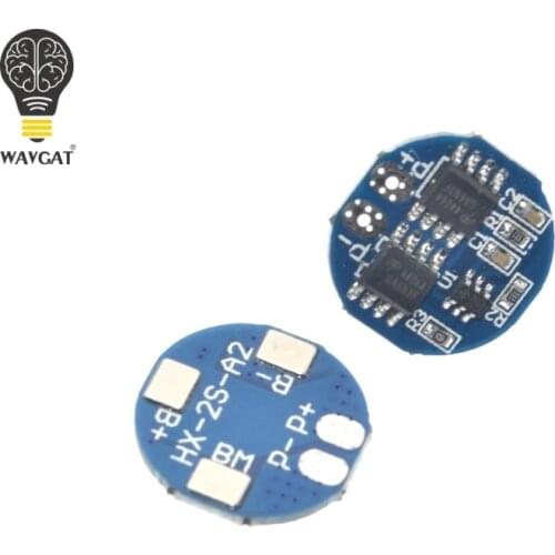 2S 5A Li-ion Lithium Battery 7.4v 8.4V 18650 Charger Protection Board bms pcm for li-ion lipo battery cell pack