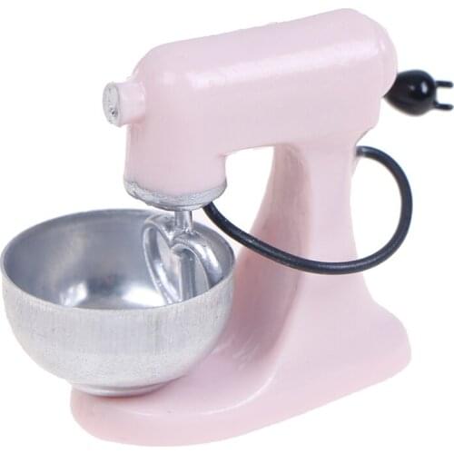 1:12 Dollhouse Miniature Kitchen Modern Mixer Model Furniture Accessories Toys