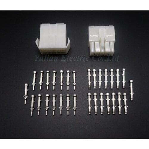 10 sets 15P 9 Way/pins Small Tamiya connector Set Kits mini Tamiya set EL 4.5MM male Female socket plug Free shipping