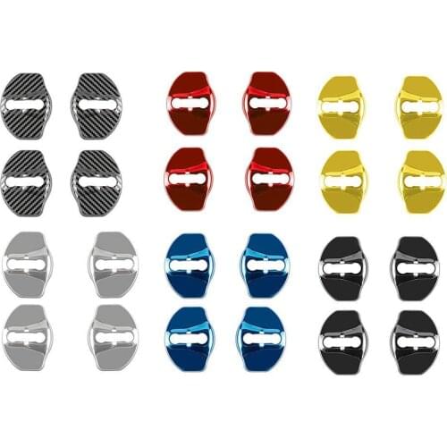 Car-Styling Car Door Lock Cover Auto Emblems Case for Tesla Model 3 Model X Model Y Style Roadster Accessories