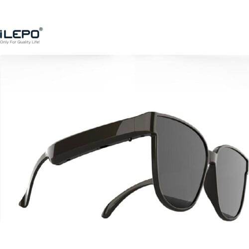 Bluetooth5.0 Smart Glasses Car Driving Anti-UV Polarized Headphone Glasses Earphone Glasses with mic Phone Calling Headset