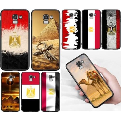 Egypt National Flag pyramid Cover For Samsung Galaxy J8 J7 Duo J6 J5 Prime J4 Plus J3 J2 Core 2018 2017 2016 Phone Case