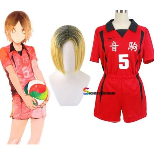 Haikyuu!! Nekoma High School #5 1 Kenma Kozume Kuroo Tetsuro Cosplay Costume Haikiyu Volley Ball Team Jersey Sportswear Uniform