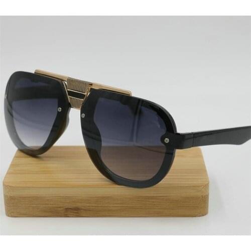 HOT selling popular fashion men designer sunglasses combination frame top quality anti-UV400 lens sun glasses