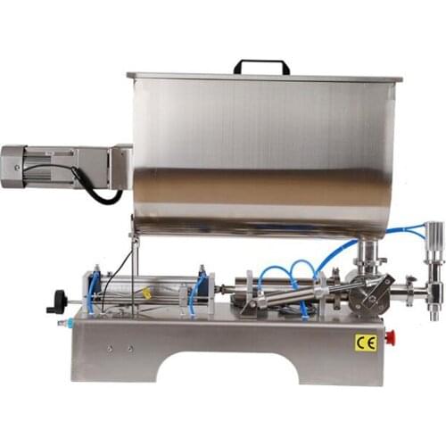 Paste Filling Machine U Type Hopper 80L Large Capacity Stirring Type Filling Machine