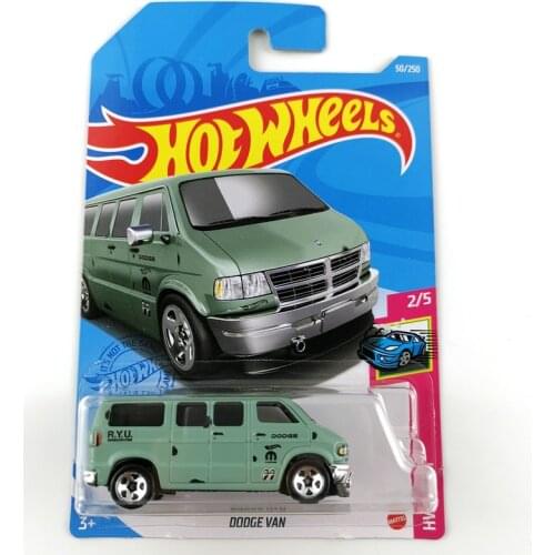 Hot Wheels 1:64 DODGE VAN Edition Metal Diecast Model Cars Kids Toys Gift