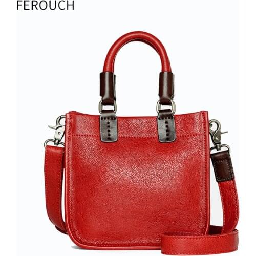 Mini Bucket Bag Tote Bag Handmade Individuality Multi-Functional First Layer Cow Leather Luxury Handbag Shoulder Bags