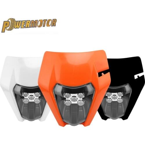 Motorcycle LED Headlight Head Light Headlamp Head Lamp For EXC EXCF SX SXF XC XCF XCW XCFW 125 150 250 300 350 450 530