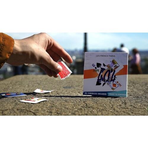 Error 404 (Gimmick+online instructions) by Les French Twins,Card Magic Trick,Close up,illusion,Fun,Mentalism