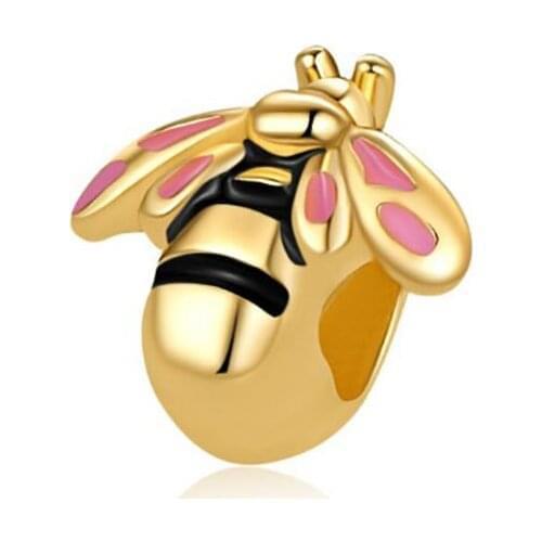 Plata de ley Alloy Beads Round Tube Shape Beads DIY Big Hole Metal Charm Beads Charms Bracelets ENM630