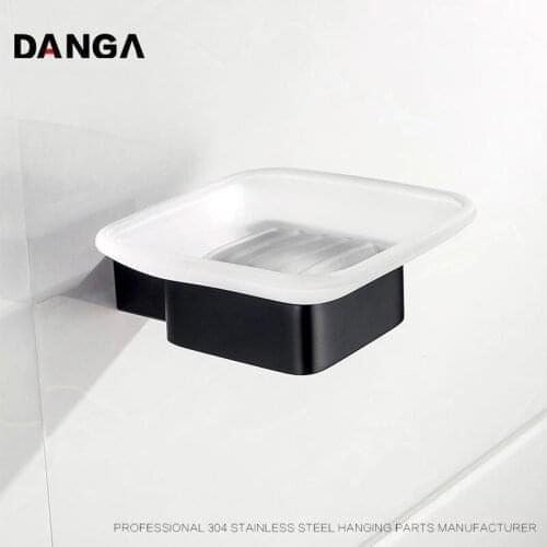 Soap Dish 304 Stainless Steel Bathroom Holder Soap Storage Plate Square Bath Rack Household Shower Soap Tray Toilet Accessories