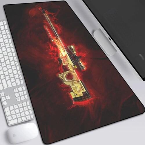 Rubber Keyboard Pad CS GO Large Mouse Pad High Speed Gaming Mouse Pad Gamer Console Desktop Pad PC Notebook Computer CSGO