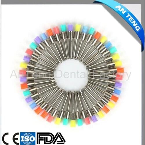 Best Sale 100Pcs/bag Dental Lab Polisher Prophylaxis Brushes Dentist Products 0.2cm Brush Head with Box