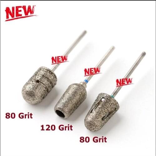 TP Milling Cutters for Manicure Diamond Nail Drill Bit Rotary Electric Manicure Burr Machine Files Gel Polish Tools Accessory