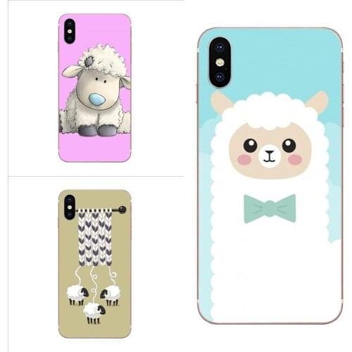Nitting Meditation Cartoon Sheep TPU Screen Protector For Xiaomi Redmi mi10 lite Pro Note 9 PRO Max 9s Mi9 K30 K20 Pro 5G