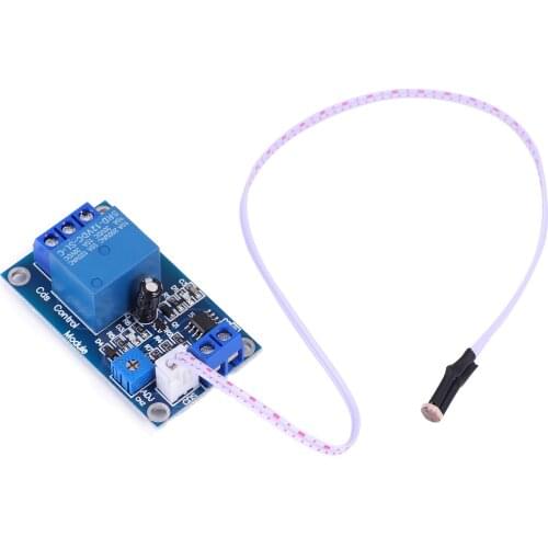 XH-M131 DC 5V 12V 24V 10A Light Control Switch Photoresistor Relay Module Detection Sensor brightness Automatic Control Module