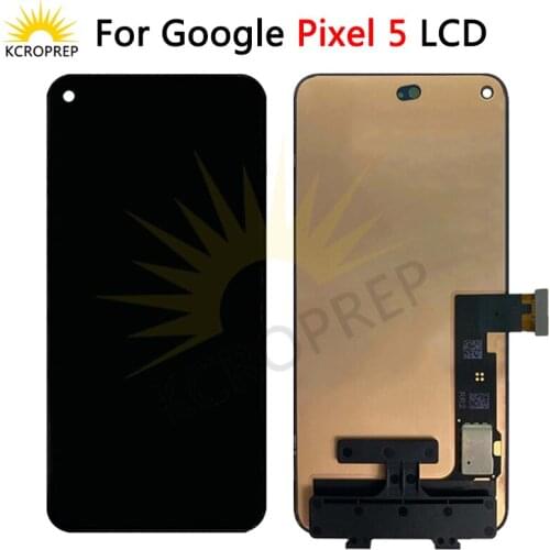 6.0" for Google Pixel 5 LCD Display Touch Screen Digitizer Assembly Replacement GD1YQ, GTT9Q LCD Pixel 5 pixel5 LCD Display