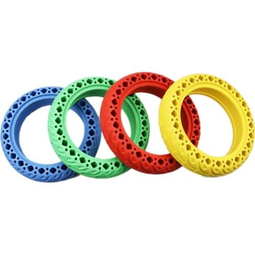 8.5 inch Electric Scooter Honeycomb Shock Absorber Damping Tyre Durable Rubber Solid Tire For Xiaomi Mijia M365