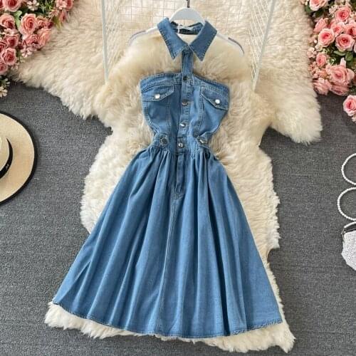 Модные джинсовые платья Amolapha China At AliExpress