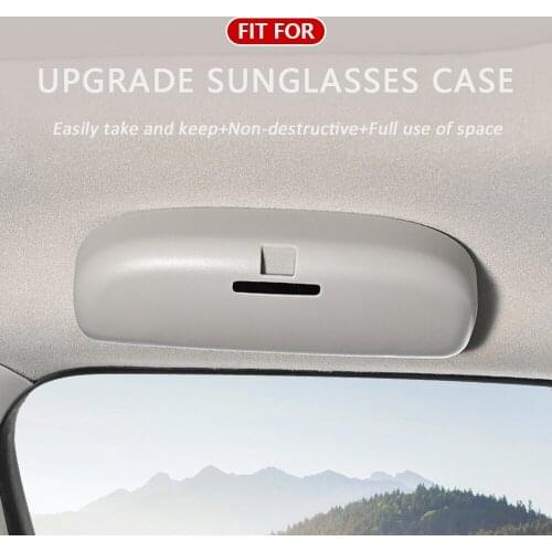 Car Glasses Box Case Holder for Ford EDGE Explorer Expedition EVOS START C-MAX S-MAX B-MAX Galaxy