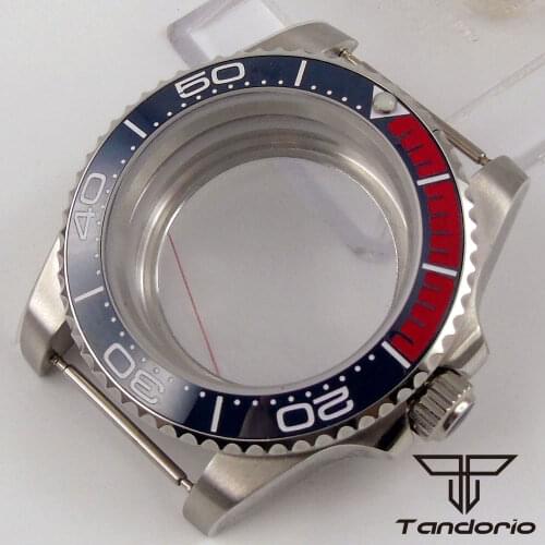 Fit NH35A/NH36A Miyota 8215 Automatic Movement Stainless Steel 40mm Watch Case with Sapphire Glass Rotating Bezel