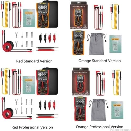 SZ18 Digital Multimeter 9999 Counts Automatic True RMS Analog Multimetro DIY Transistor Capacitor NCV Tester LCR Meter O31 20