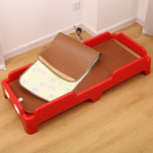 Baby cold mat grass mat summer kindergarten cold mat double-sided vine mat kids bed coverli summer sleeping mat